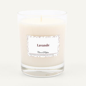 bougie parfumée Cire et Parfum lavande