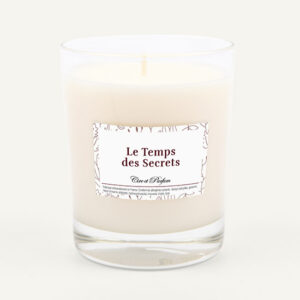 bougie parfumée Cire et Parfum le temps des secrets