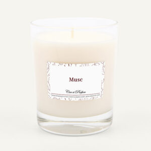 bougie parfumée Cire et Parfum musc