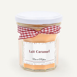 bougie parfumée Cire et Parfum lait caramel