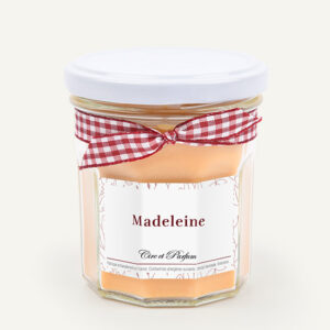 Bougie parfumée madeleine