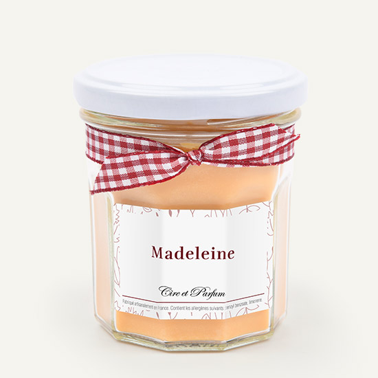 Bougie parfumée madeleine