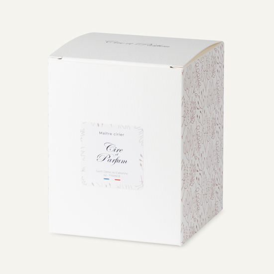 Boîte écrin bougies Cire et Parfum