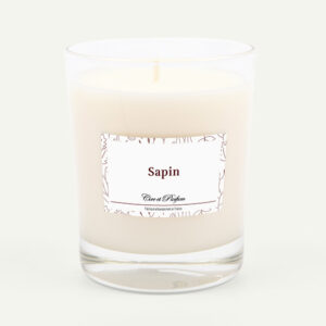 Bougie Parfumée Sapin - Cire et Parfum