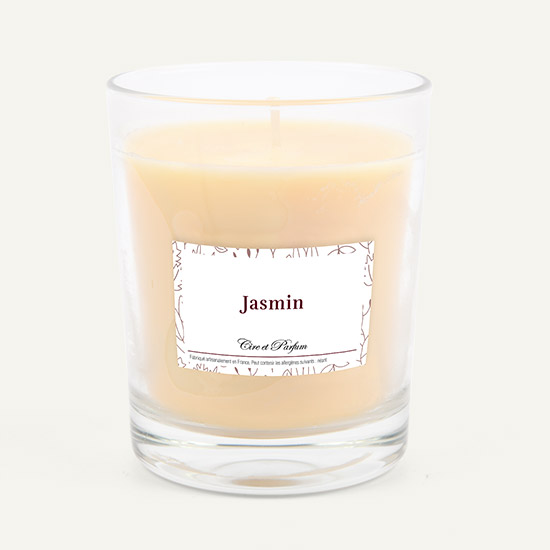 Bougie parfumée Jasmin Cire et Parfum